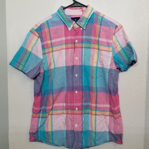 American Eagle Outfitters Other - American Eagle Colorful Button Down Shirt. AMAZING
